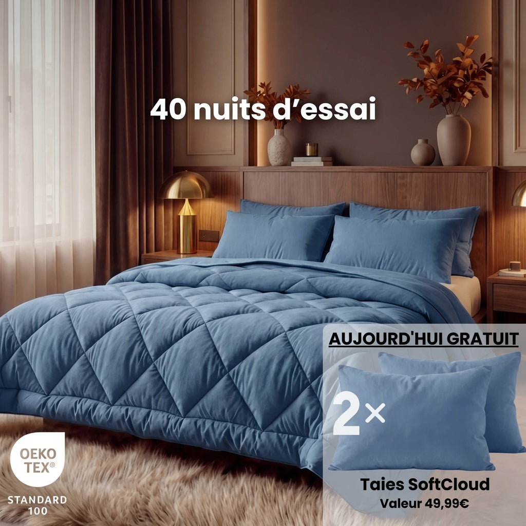 Couette EasySleep 2 en 1 qui élimine le besoin de draps