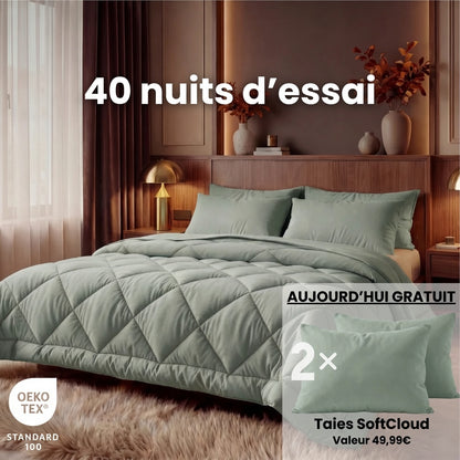 Couette EasySleep 2 en 1 qui élimine le besoin de draps